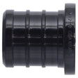 SharkBite UP518A5 Pipe Plug, 3/4 in, Barb, Polymer, Black