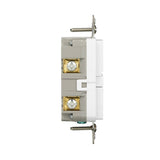 Eaton GF15W-WP GFCI Receptacle, 125 V, 15 A, NEMA: NEMA 5-15R, Back, Side Wiring, White