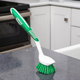 Libman 45 Kitchen Brush, 7/8 in L Trim, 2 in W Brush, Polymer Bristle, 10.13 in L, Santoprene Handle