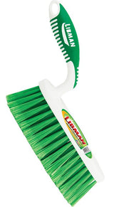 Libman 231 Shaped Duster Brush, 2 in L Trim, Polymer, Green, 7 in W Brush, 10-3/4 in OAL, Green/White