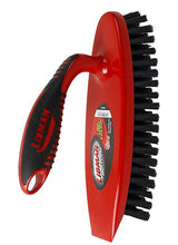 Libman 525 Scrub Brush, 1 in L Trim, Pet, 7-1/2 in W Brush, 8 in OAL, Red