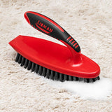 Libman 525 Scrub Brush, 1 in L Trim, Pet, 7-1/2 in W Brush, 8 in OAL, Red