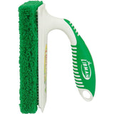 Libman 1161 Tile and Tub Scrub, Recycled Plastic Abrasive, 6 in L, 3 in W, Green/White