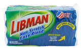 Libman 1552 Non-Scratch Easy Rinse Scrub
