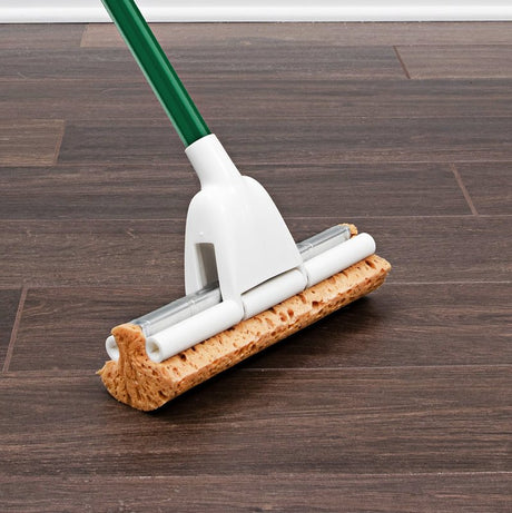 Libman 2027 Mop Refill, Snap-On/Quick-Change, Hardwood Sponge