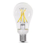 Feit Electric BPA1560N/927CAFIL2 Filament LED Bulb, A15 Lamp, 60 W Equivalent, E17 Lamp Base, Dimmable, Clear