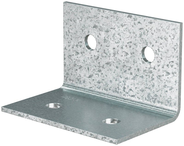 Simpson Strong-Tie HL HL35 Single Row Angle, 3-1/4 in W, 3-1/4 in D, 5 in H, Steel, Galvanized/Zinc, Pack of 10