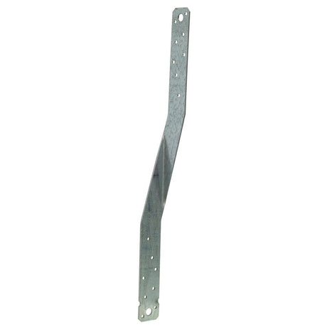Simpson Strong-Tie HTS HTS16 Heavy Twist Strap, 16 in L, Steel, Galvanized, Fastening Method: Nail, Pack of 50