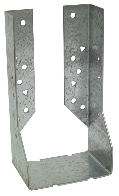 Simpson Strong-Tie HUC HUC48 Hanger, 6-13/16 in H, 2-1/2 in D, 3-9/16 in W, 4 x 8 in, Steel, Galvanized, Pack of 25