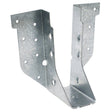 Simpson Strong-Tie HUS HUS26 Joist Hanger, 5-3/8 in H, 3 in D, 1-5/8 in W, 2 x 6 in, Steel, Galvanized/Zinc, Pack of 50