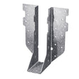 Simpson Strong-Tie HUS HUS28 Joist Hanger, 7-1/16 in H, 3 in D, 1-5/8 in W, 2 x 8 in, Steel, Galvanized/Zinc, Pack of 25