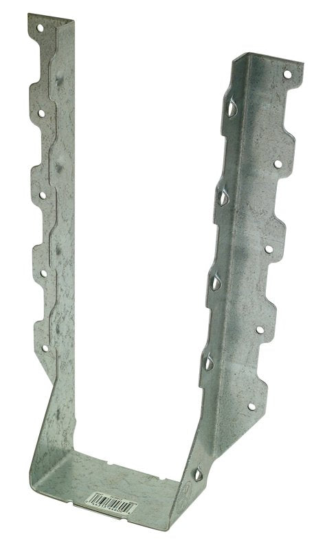 Simpson Strong-Tie HUS HUS412 Joist Hanger, 10-3/4 in H, 2 in D, 3-9/16 in W, 4 x 12 in, Steel, Galvanized/Zinc, Pack of 25