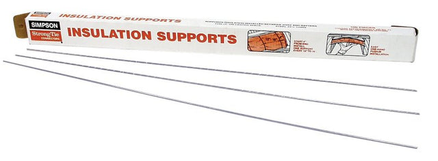 Simpson Strong-Tie IS IS24-R Insulation Support, 23-1/2 in OAL, Carbon Steel, Pack of 6