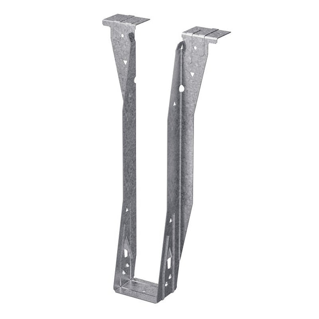 Simpson Strong-Tie ITS ITS2.56/14 Top Flange Hanger, 13-15/16 in H, 2 in D, 2-5/8 in W, 2-1/2 to 2-9/16 x 14 in, Pack of 25