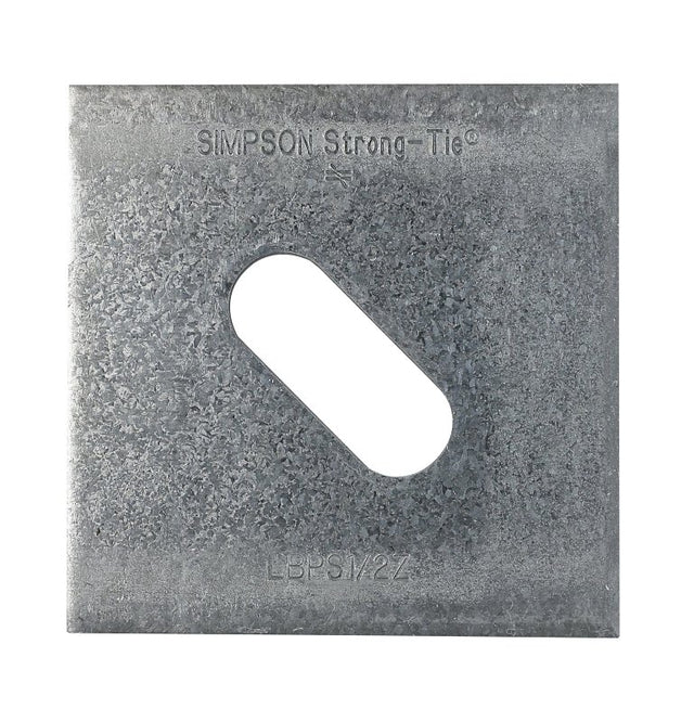 Simpson Strong-Tie LBPS Series LBPS 1/2 Bearing Plate, Steel, Pack of 50