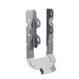 Simpson Strong-Tie LRUZ LRU26Z Rafter Hanger, 5-1/4 in H, 1-15/16 in D, 1-9/16 in W, Steel, ZMAX, Face Mounting, Pack of 25