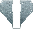 Simpson Strong-Tie LSSR LSSR2.37Z Rafter Hanger, 8-5/16 in H, 2-3/8 in W, 2-5/16 in, Carbon Steel, ZMAX, Pack of 25