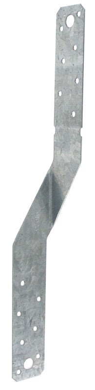 Simpson Strong-Tie LTS Series LTS12 Light Twist Strap, 12 in L, Steel, Galvanized, Pack of 100