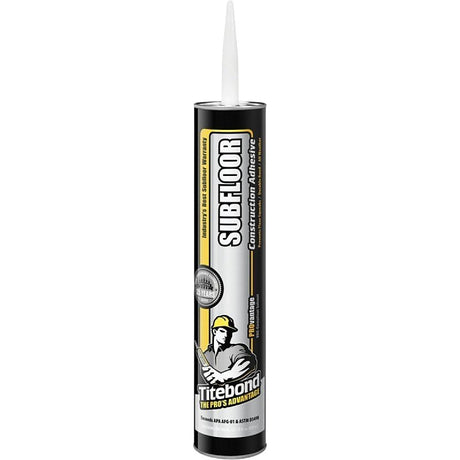 Titebond PROvantage 5481 Subfloor Adhesive, Beige, 10 oz Cartridge