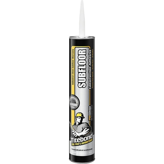 Titebond PROvantage 5481 Subfloor Adhesive, Beige, 10 oz Cartridge
