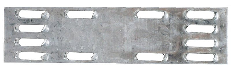 Simpson Strong-Tie MP Series MP14 Mending Plate, 4 in L, 1 in W, 20 ga, Steel, Galvanized, Pack of 100