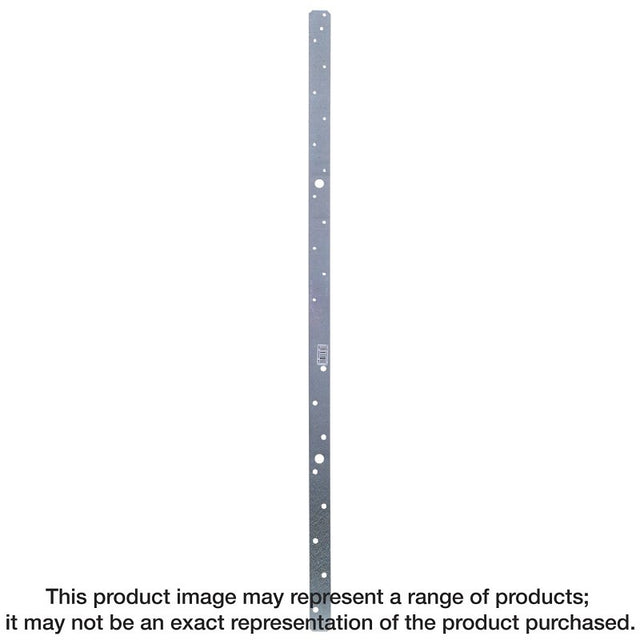 Simpson Strong-Tie MSTAM MSTAM36 Strap Tie, 36 in L, 1-1/4 in W, Steel, Zinc Galvanized, Pack of 50