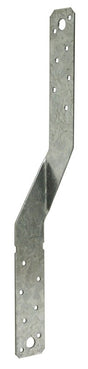 Simpson Strong-Tie MTS MTS12Z Medium Twist Strap, 12 in L, Steel, ZMAX, Fastening Method: Nail, Pack of 100