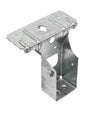 Simpson Strong-Tie PF PF24B Top Flange Hanger, 3-3/8 in H, 1-1/4 in D, 1-9/16 in W, 2 x 4 in, Steel, Pack of 50