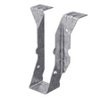Simpson Strong-Tie PF PF26Z Post Frame Hanger, 5-5/16 in H, 1-1/2 in D, 1-9/16 in W, 2 x 6 in, Steel, ZMAX, Pack of 50