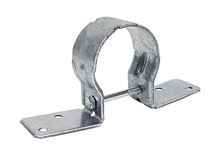 Simpson Strong-Tie PGT PGT2R Pipe Grip Tie, 6-1/2 in W, 12 ga Thick Material, Steel, Galvanized, Pack of 50