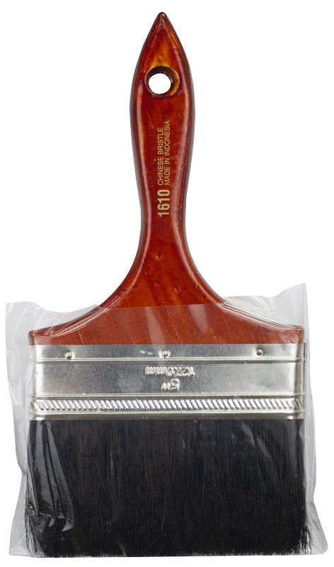 Linzer 1610 0500 Paint Brush, Chiseled Trim Brush, 2-1/2 in L Bristle, Chinese Bristle