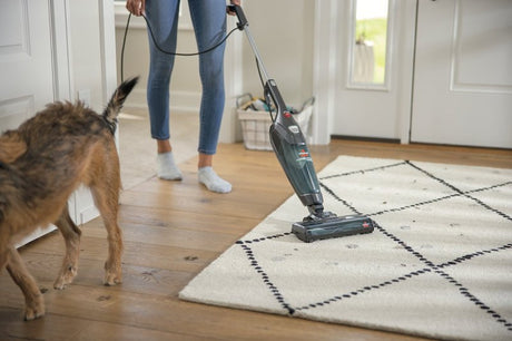 Bissell FeatherWeight 2773 Corded PowerBrush Stick Vacuum, Titanium with Sparkle Silver Accents