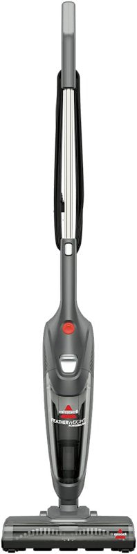 Bissell FeatherWeight 2773 Corded PowerBrush Stick Vacuum, Titanium with Sparkle Silver Accents