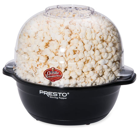 Presto Orville Redenbacher's Series 05204 Popcorn Popper, 6 qt Kernel, 900 W, Pack of 2