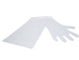 Ideal 3106 Gloves, Polyethylene Fiber, Clear