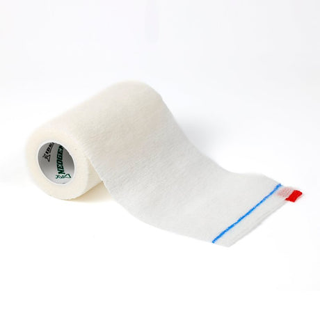 Neogen SyrFlex TA3400WH-E Cohesive Bandage, 5 yd L, 4 in W, White