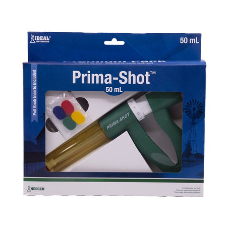 Neogen Prima 367723 Repeater Syringe, 50 mL, Amber