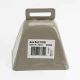 Ideal 7610 Cow Bell, 10LD Bell, Metal, Cream