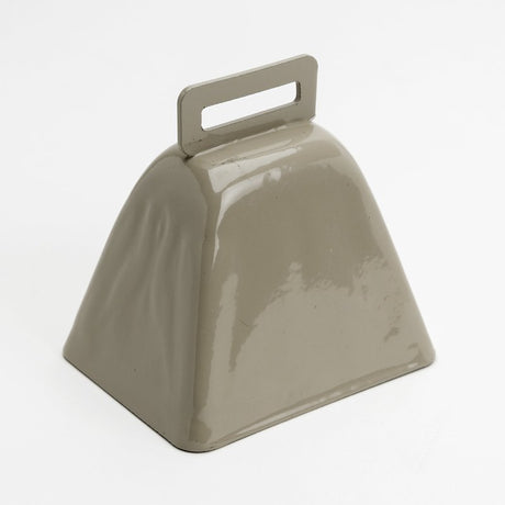 Ideal 7610 Cow Bell, 10LD Bell, Metal, Cream