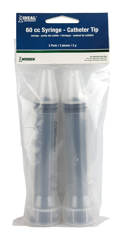 Ideal 9495 Disposable Syringe and Combo, 60 cc, Polypropylene
