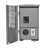 Connecticut Electric CESMPSC41GRHR RV/EV Power Outlet, 1-Phase, 30 A, 240 V, 2-Space, NEMA 3R Enclosure, Bolt-On