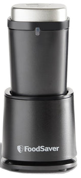 FoodSaver 2217128 Mini Handheld Cordless Food Vacuum Sealer with Charging Dock, 2.5 W, Black, Pack of 3