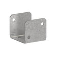 Simpson Strong-Tie RTU RTU2 Rigid Tie U Connector, 1-1/2 in L, 1-1/2 in W, Steel, Galvanized, Pack of 100