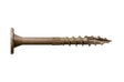 Simpson Strong-Tie Strong-Drive SDWS SDWS22300DB-RP1 Timber Screw, 3 in L, Serrated Thread, Washer Head, Tan, Steel, Pack of 40