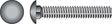 HILLMAN 1/2 in. X 3 in. L Hot Dipped Galvanized Steel Carriage Bolt 50 pk