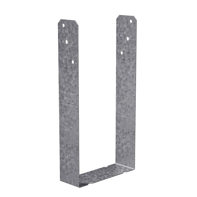 Simpson Strong-Tie SP SP4 U-Shaped Stud Plate Tie, 7-1/4 in L, 3-9/16 in W, Steel, Galvanized, Pack of 100