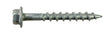 Simpson Strong-Tie Strong-Drive SD SD9112R100 Connector Screw, #9 Thread, 1-1/2 in L, Hex Head, Serrated Thread