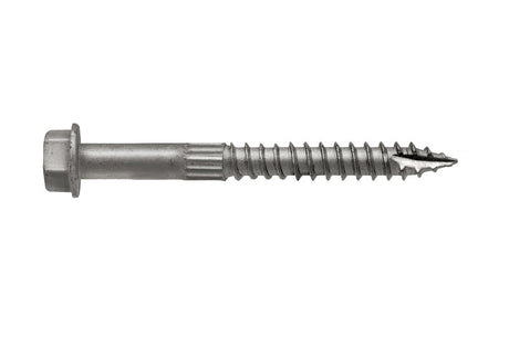 Simpson Strong-Tie Strong-Drive SDS SDS25212-R25 Connector Screw, 2-1/2 in L, Serrated Thread, Hex Head, Hex Drive