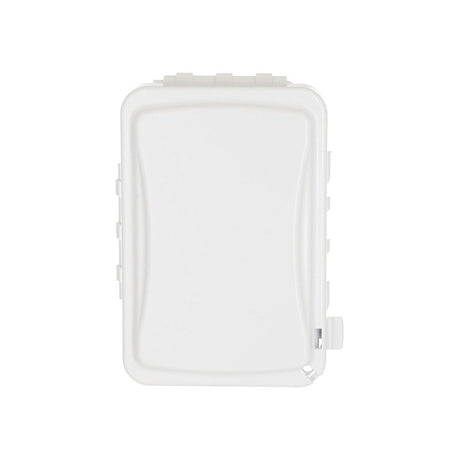 TayMac MM110W Weatherproof Flip Cover, 1.55 in L, 5.61 in W, 1-Gang, Polycarbonate, White