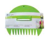 Bloom 12 in. 9 Tine Poly Leaf Scoop Poly Handle, Pack of 6